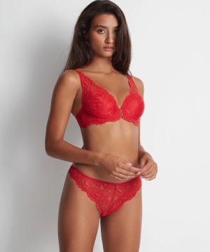 LA27 rouge floral