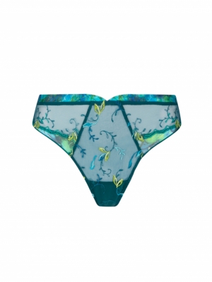 ACH0093 floral aqua