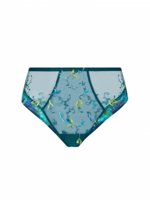 ACH0393 floral aqua